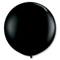 Большой шар 70 см, Черный