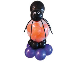 Фигура из шаров "Паук, Черный-Оранжевый"