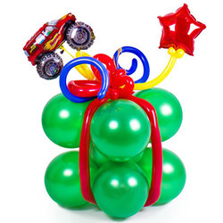 Фигура из шаров "Подарок"