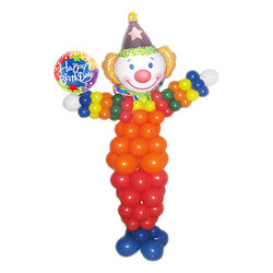 Фигура из шаров "Веселый клоун"