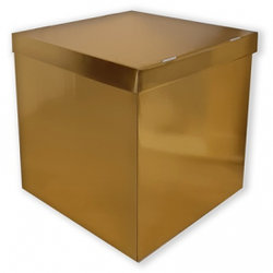 Коробка-сюрприз "Золото глянец"