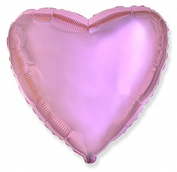 Сердце "Розовый мет", 46 см