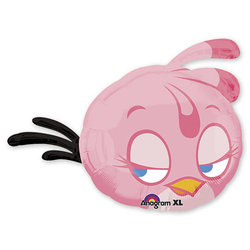 Шар-фигура "Angry Birds Розовая Птица"