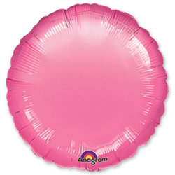 Шар-круг "Розовый" 46 см